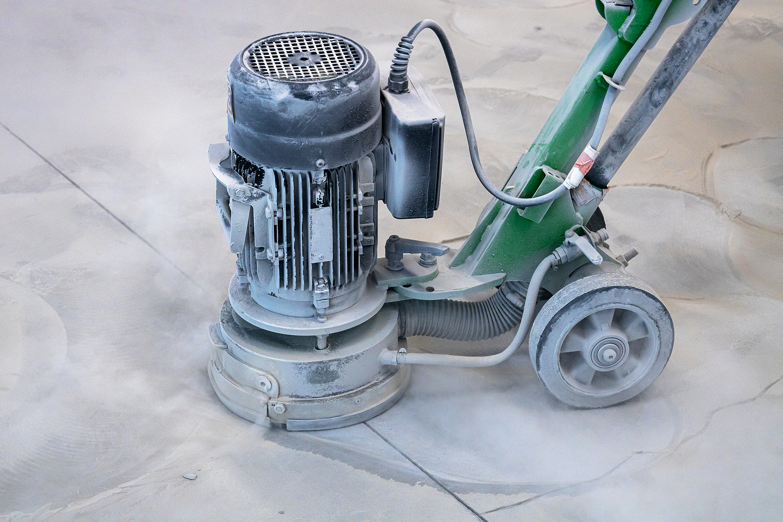 Adhesive Ghosting After Concrete Floor Glue Removal