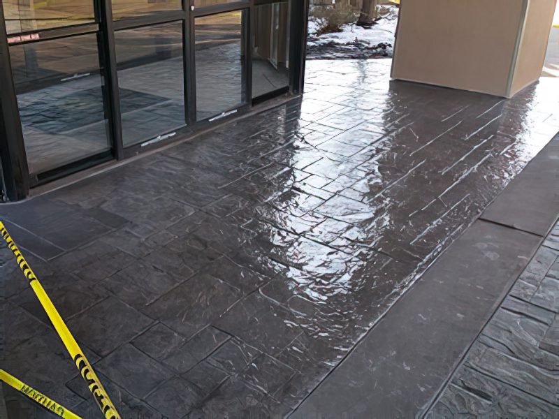 Black Hawk Sealed Concrete