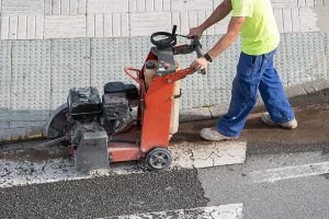 What do you put between old concrete and new concrete
