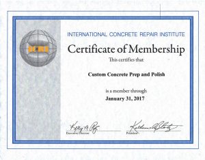 International Concete Repair Institute Membership